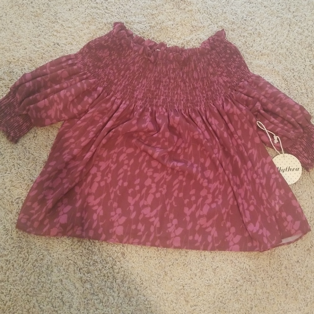 Off the shoulder blouse